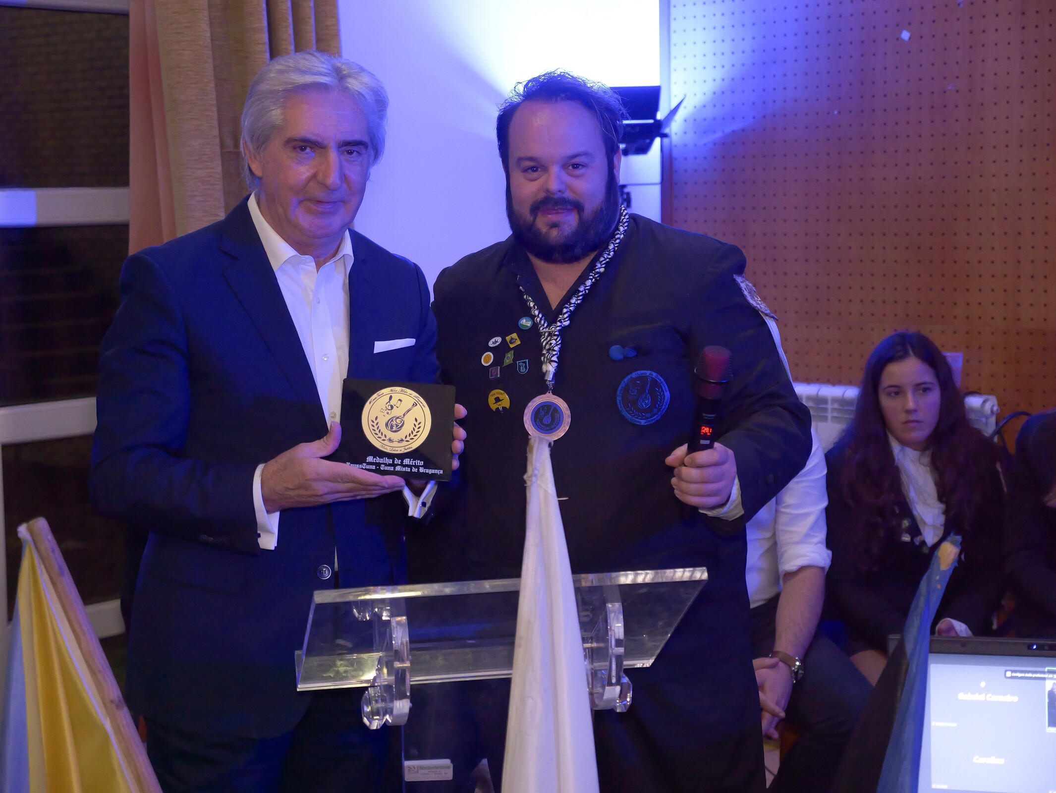 Cerimónia de Homenagem da RaussTuna - Tuna Mista de Bragança