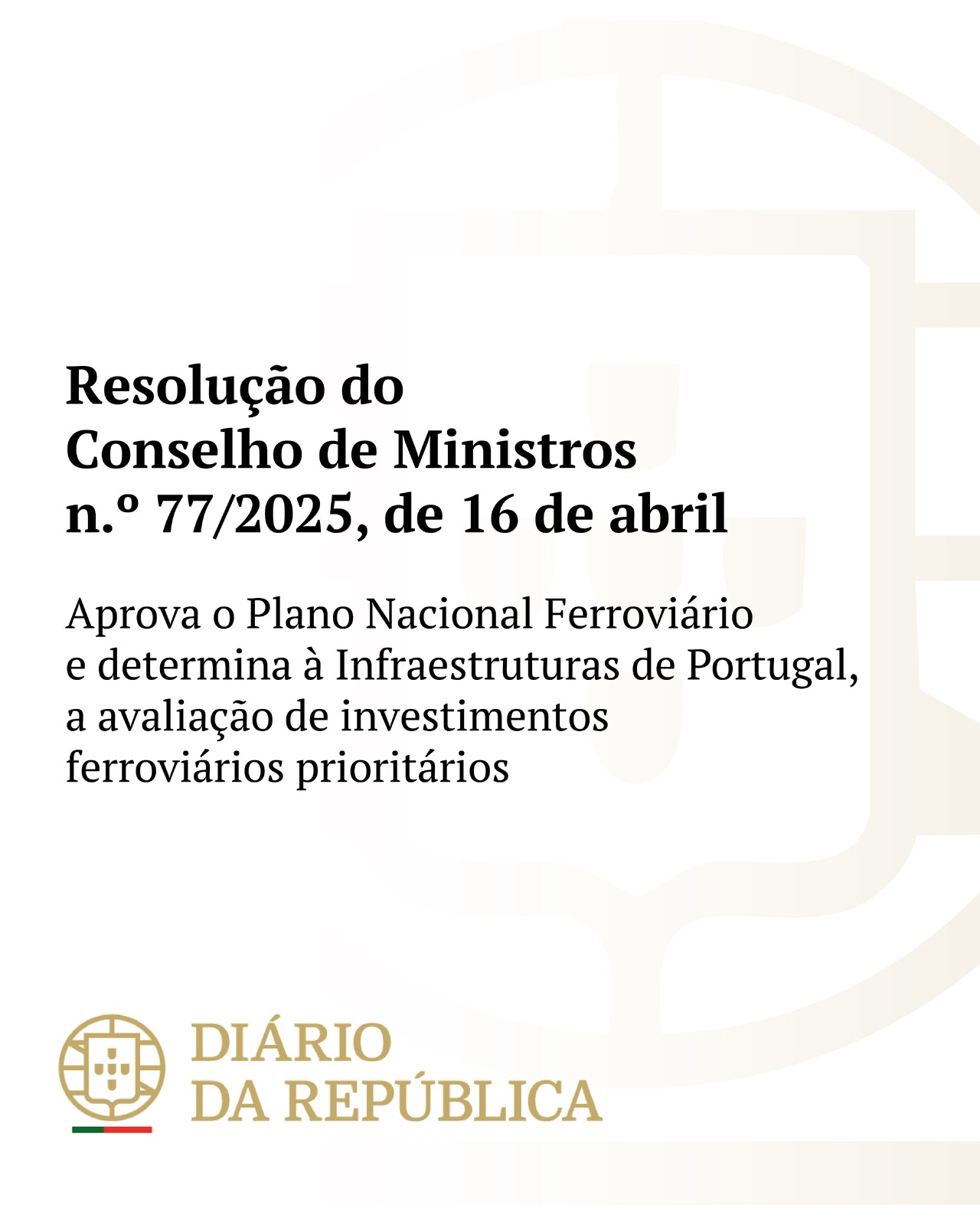 Regresso da ferrovia a Bragança mais perto: Resolução do Conselho de Ministros inclui estudos par...