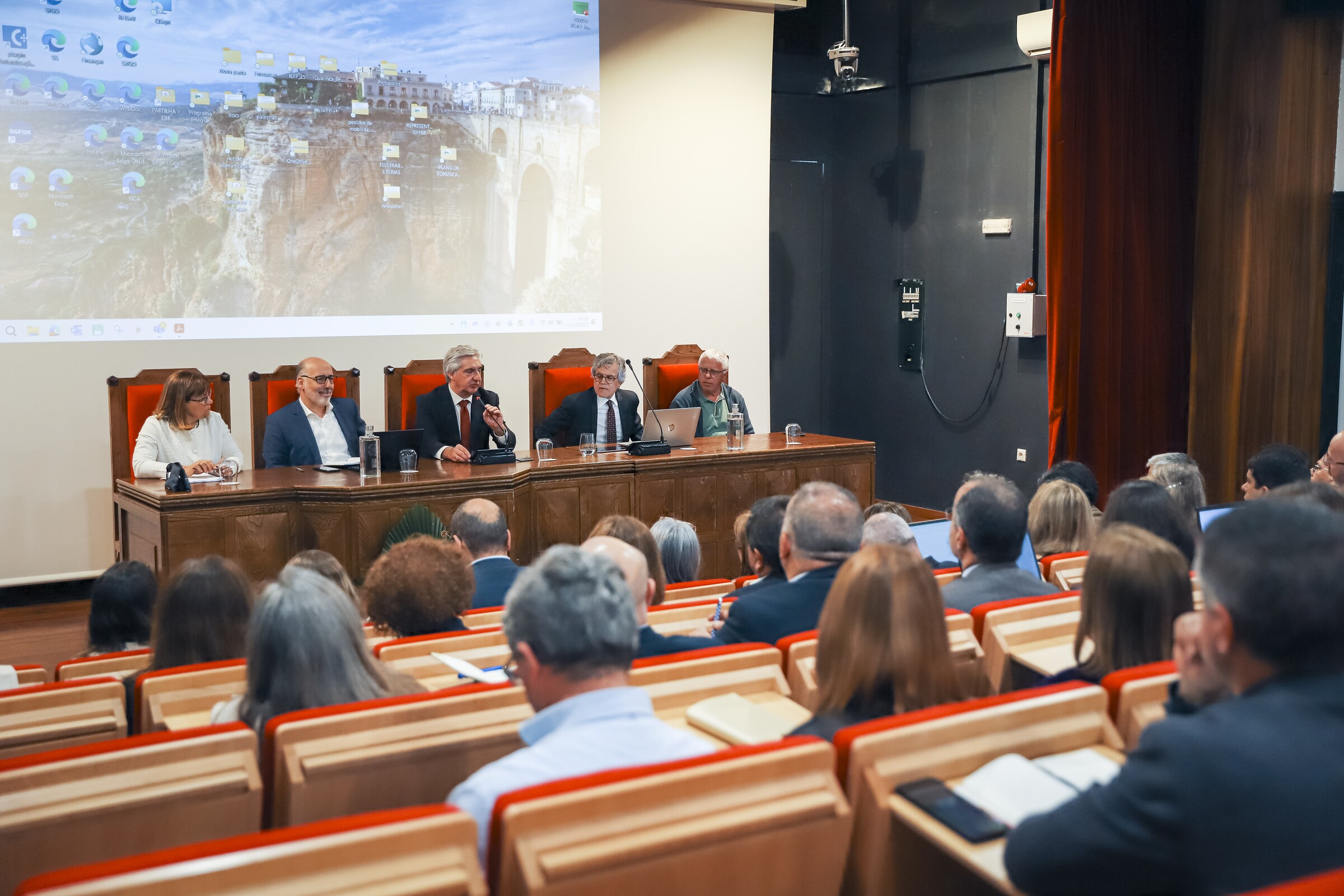 Encontro dos dirigentes da Delegação Regional Norte do IEFP em Bragança