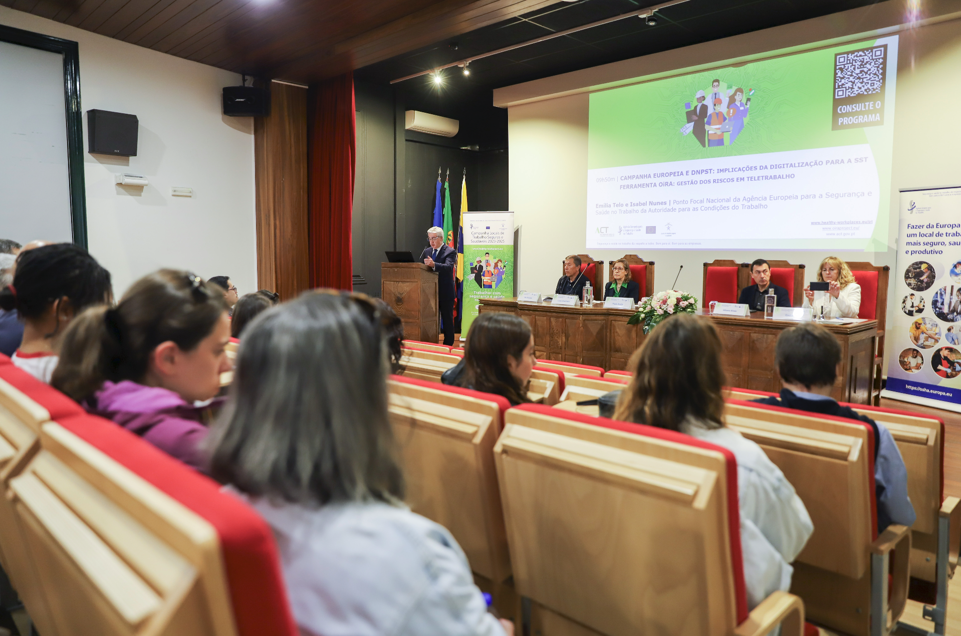 Seminário: "Revolucionar a segurança e saúde no trabalho: o papel da IA e da digitalização"