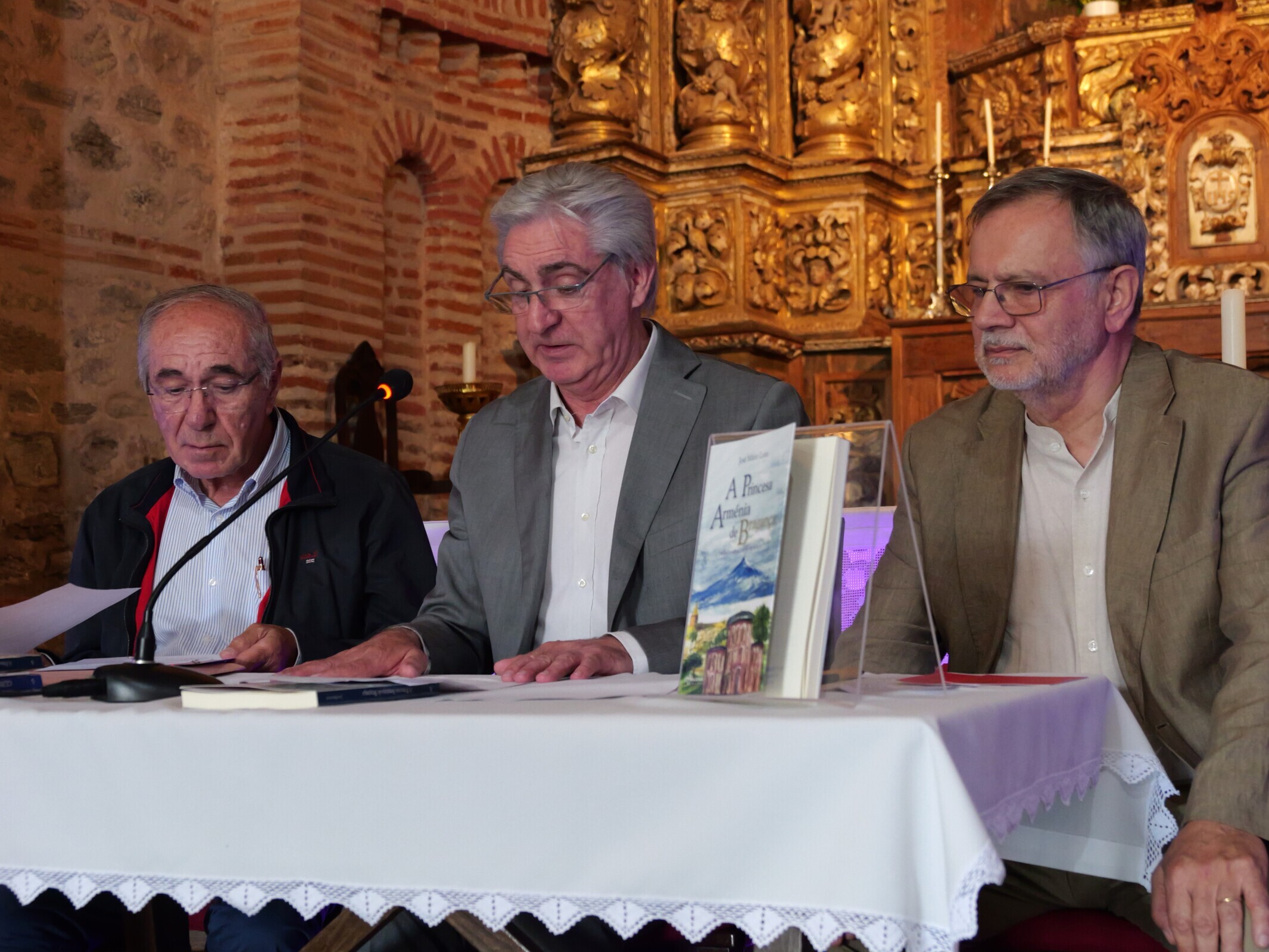 Apresentação do livro: "A Princesa Arménia de Bragança - De Geghard a Castro de Avelãs", de José ...