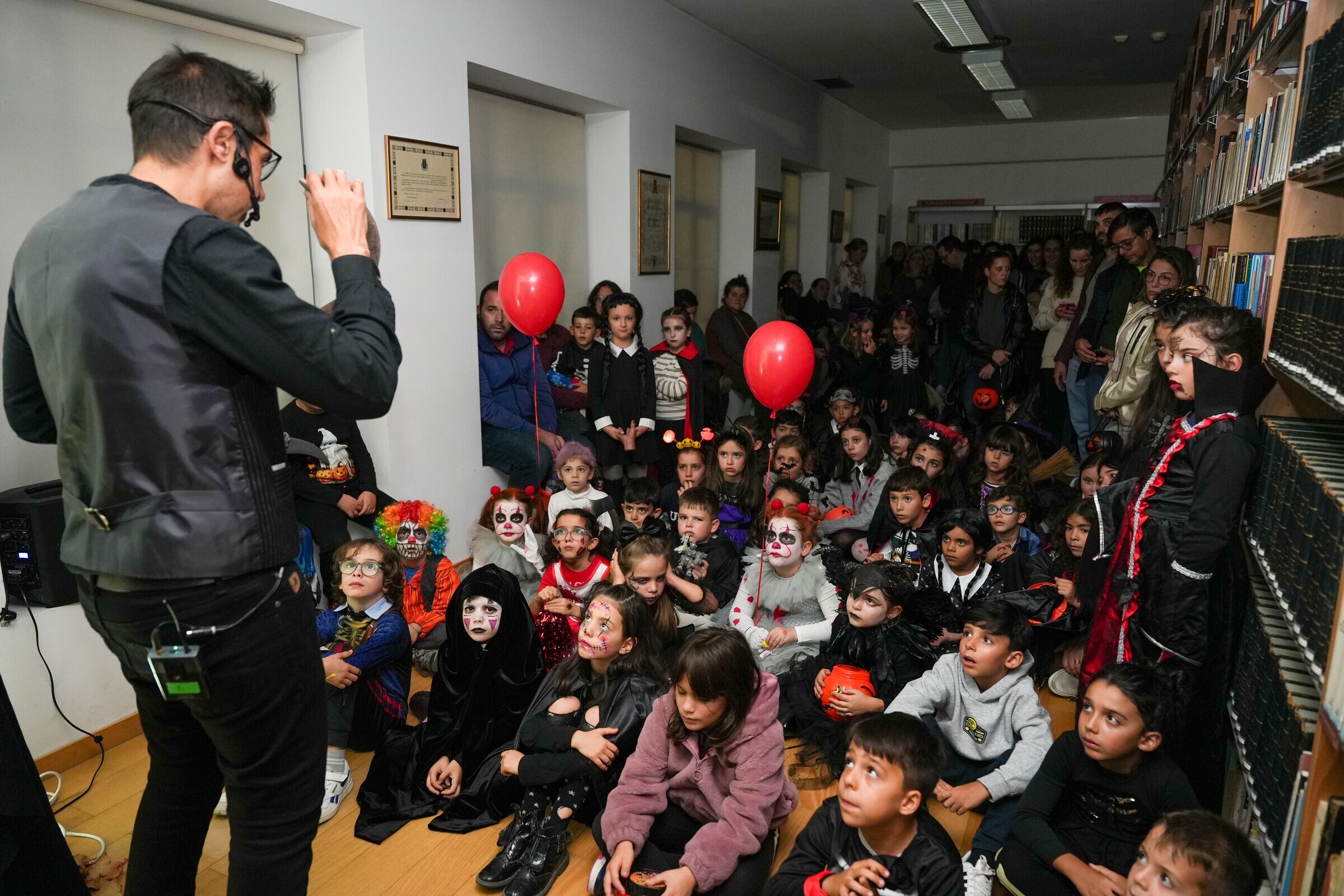 Noite Assombrada voltou a encantar a Biblioteca Municipal de Bragança!