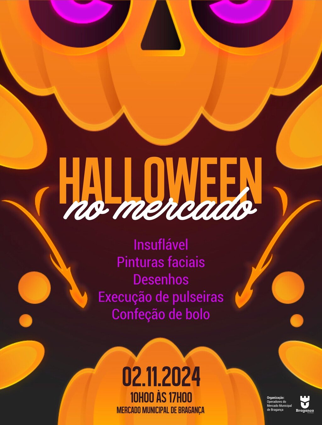 Halloween no mercado