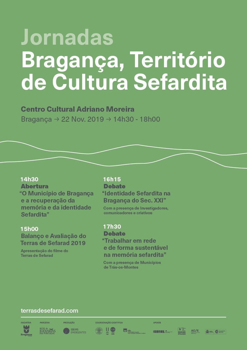 Braganc_a, Territo_rio de Cul tura Sefardita – Poster A3